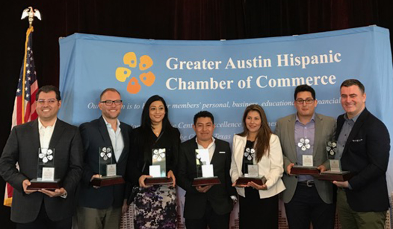 James Bell honored by Austin Chamber of Commerce
